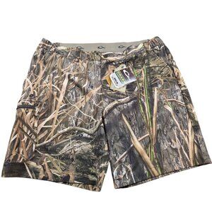 Drake Traveler Trek Shorts Mens XL Outdoors Camo Stretch Tags